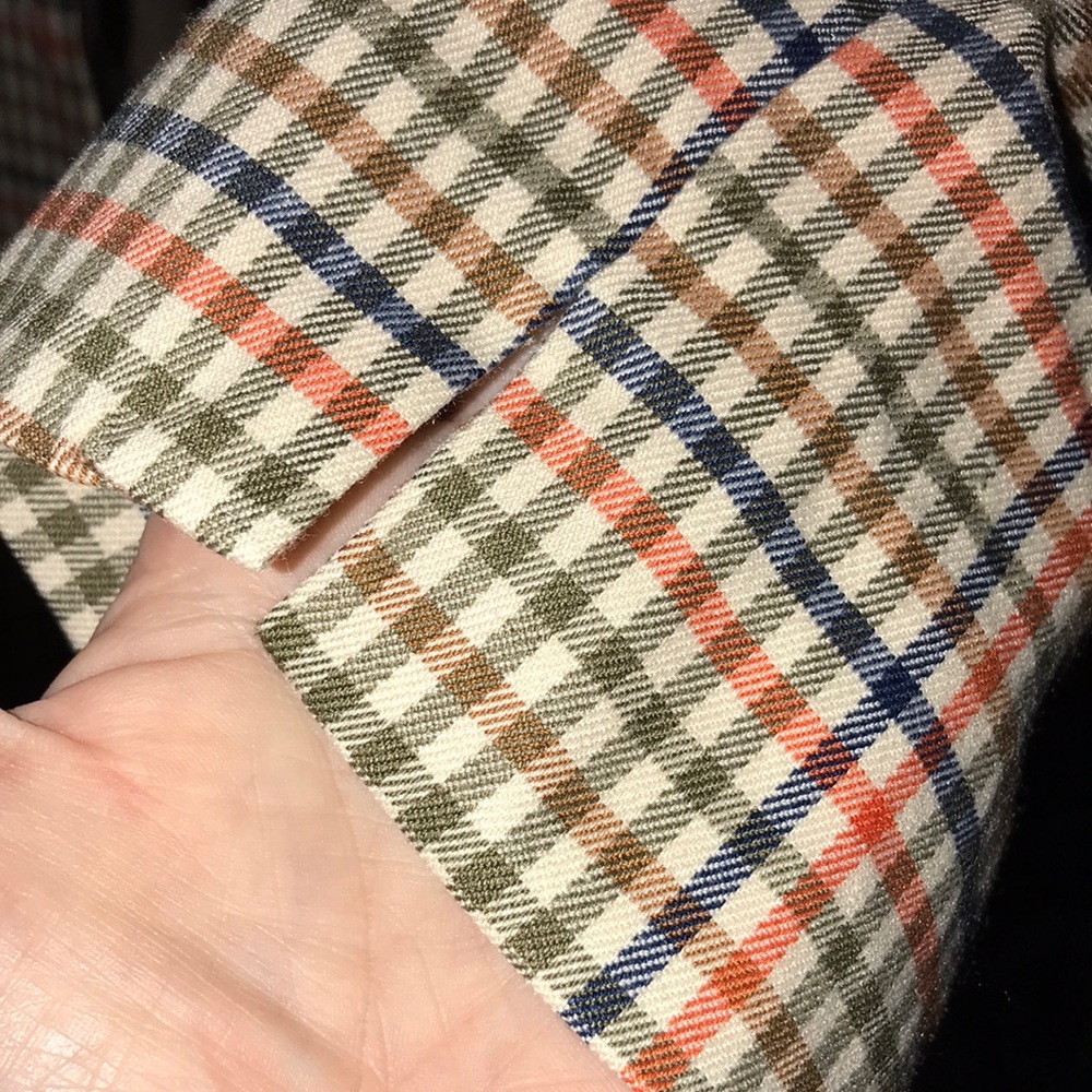 LIVERPOOL Plaid Trousers with Multicolor Check Pattern - Picture 3 of 5